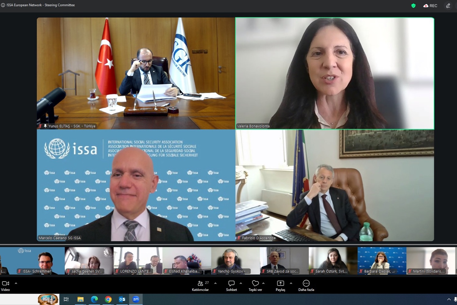 SGK’nin Uluslararası Başarısı: ISSA Avrupa Ağı’nda Türkiye Dönemi